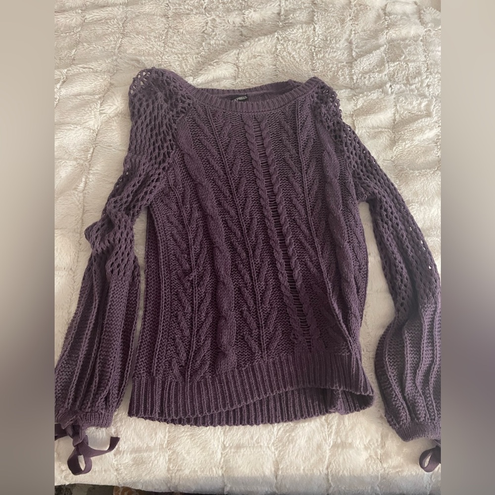 Express knit sweater